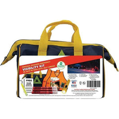 PRO-SAFE - Highway Safety Kits Type: Emergency Roadside Kit Number of Pieces: 14 - Americas Industrial Supply