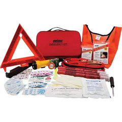 PRO-SAFE - Highway Safety Kits Type: Emergency Roadside Kit Number of Pieces: 79 - Americas Industrial Supply