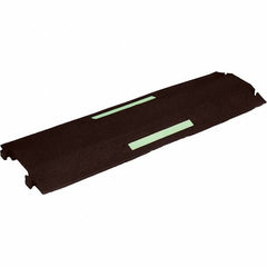 PRO-SAFE - 36" Long x 10-1/2" Wide x 1-1/2" High, Polyurethane Ramp Cable Guard - 8,850 Lb Load Limit - Americas Industrial Supply