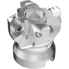 Seco - 4 Inserts, 27.5mm Cutter Diam, 1.8mm Max Depth of Cut, Indexable High-Feed Face Mill - 16mm Arbor Hole Diam, 0.3307" Keyway Width, 40mm High, R220.21-LP09 Toolholder, LPKT09 Inserts, Series High Feed - Americas Industrial Supply