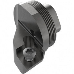 Seco - Right Hand Cut, Size GL25, CC09T3 Insert Compatiblity, Internal Modular Turning & Profiling Cutting Unit Head - 17mm Ctr to Cutting Edge, 20mm Head Length, Through Coolant, Series Steadyline ISO Turning - Americas Industrial Supply