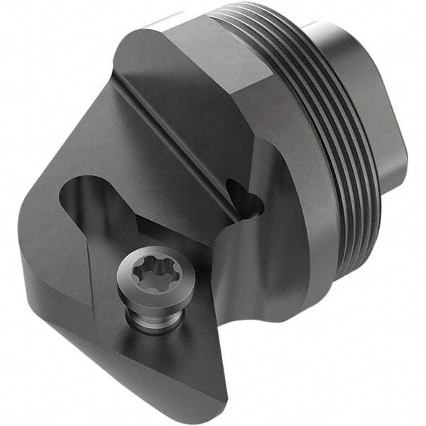 Seco - Right Hand Cut, Size GL25, DC11T3 Insert Compatiblity, Internal Modular Turning & Profiling Cutting Unit Head - 17mm Ctr to Cutting Edge, 18mm Head Length, Through Coolant, Series Steadyline ISO Turning - Americas Industrial Supply