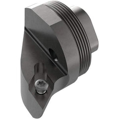 Seco - Right Hand Cut, Size GL25, DC0702 Insert Compatiblity, Internal Modular Turning & Profiling Cutting Unit Head - 17mm Ctr to Cutting Edge, 20mm Head Length, Through Coolant, Series Steadyline ISO Turning - Americas Industrial Supply