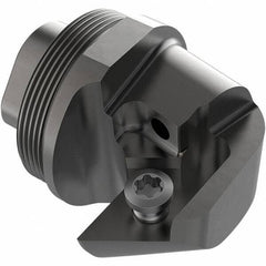 Seco - Left Hand Cut, Size GL25, DC11T3 Insert Compatiblity, Internal Modular Turning & Profiling Cutting Unit Head - 17mm Ctr to Cutting Edge, 12mm Head Length, Through Coolant, Series Steadyline ISO Turning - Americas Industrial Supply