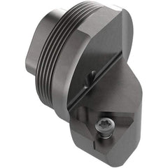 Seco - Left Hand Cut, Size GL25, TC1102 Insert Compatiblity, Internal Modular Turning & Profiling Cutting Unit Head - 17mm Ctr to Cutting Edge, 20mm Head Length, Through Coolant, Series Steadyline ISO Turning - Americas Industrial Supply