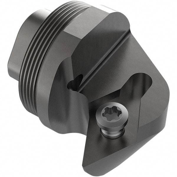 Seco - Left Hand Cut, Size GL25, DC11T3 Insert Compatiblity, Internal Modular Turning & Profiling Cutting Unit Head - 17mm Ctr to Cutting Edge, 18mm Head Length, Through Coolant, Series Steadyline ISO Turning - Americas Industrial Supply