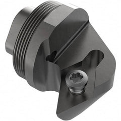 Seco - Left Hand Cut, Size GL25, DC11T3 Insert Compatiblity, Internal Modular Turning & Profiling Cutting Unit Head - 17mm Ctr to Cutting Edge, 18mm Head Length, Through Coolant, Series Steadyline ISO Turning - Americas Industrial Supply