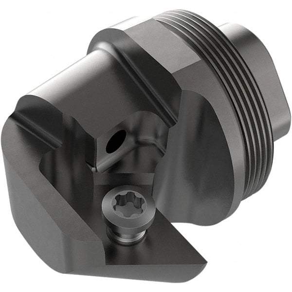 Seco - Right Hand Cut, Size GL25, DC11T3 Insert Compatiblity, Internal Modular Turning & Profiling Cutting Unit Head - 17mm Ctr to Cutting Edge, 12mm Head Length, Through Coolant, Series Steadyline ISO Turning - Americas Industrial Supply