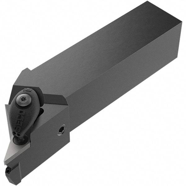 Seco - DVJBR, Right Hand Cut, 93° Lead Angle, 25mm Shank Height x 25mm Shank Width, Neutral Rake Indexable Turning Toolholder - 122mm OAL, VB1604 Insert Compatibility, Series Jetstream - Americas Industrial Supply