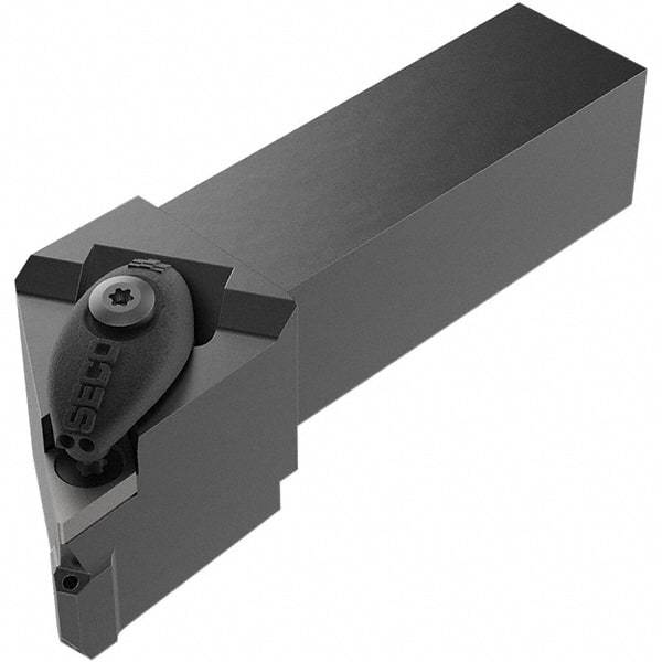 Seco - DDJCR, Right Hand Cut, 93° Lead Angle, 20mm Shank Height x 20mm Shank Width, Neutral Rake Indexable Turning Toolholder - 95mm OAL, DC1104 Insert Compatibility, Series Jetstream - Americas Industrial Supply