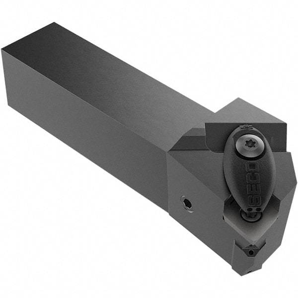 Seco - DCLNL, Left Hand Cut, 95° Lead Angle, 25mm Shank Height x 25mm Shank Width, Negative Rake Indexable Turning Toolholder - 120mm OAL, CN1204 Insert Compatibility, Series Jetstream - Americas Industrial Supply