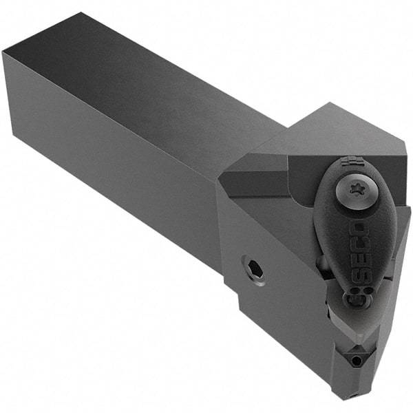 Seco - DWLNL, Left Hand Cut, 95° Lead Angle, 20mm Shank Height x 20mm Shank Width, Negative Rake Indexable Turning Toolholder - 95mm OAL, WN0604 Insert Compatibility, Series Jetstream - Americas Industrial Supply