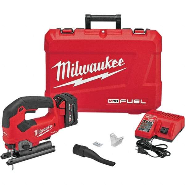 Milwaukee Tool - Cordless Jigsaws Voltage: 18 Strokes per Minute: 0-3500 - Americas Industrial Supply