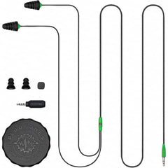 Plugfones - Hearing Protection/Communication Type: Earplugs w/Audio Noise Reduction Rating (dB): 26.00 - Americas Industrial Supply
