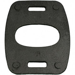 PRO-SAFE - 22" Wide x 1.3" High Recycled Rubber Vertical Panel Base - Americas Industrial Supply
