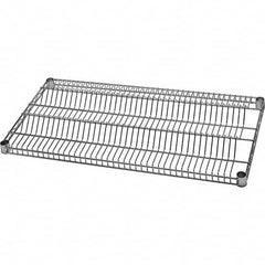 Quantum Storage - 1 Shelf Wire Shelving Unit - 18" Wide x 36" Deep, - Americas Industrial Supply