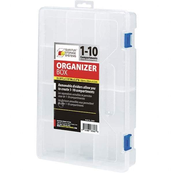 Quantum Storage - Compartment Storage Boxes & Bins Type: Storage Box Number of Compartments: 10.000 - Americas Industrial Supply