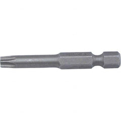 Wiha - T8 Power Bit - 1/4" Drive, 2" OAL - Americas Industrial Supply