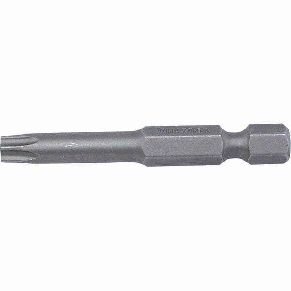 Wiha - T6 Power Bit - 1/4" Drive, 2" OAL - Americas Industrial Supply