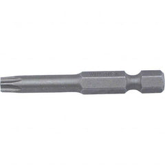 Wiha - T7 Power Bit - 1/4" Drive, 2" OAL - Americas Industrial Supply