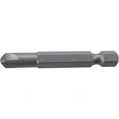 Wiha - #6 Power Bit - 1/4" Drive, 2" OAL - Americas Industrial Supply