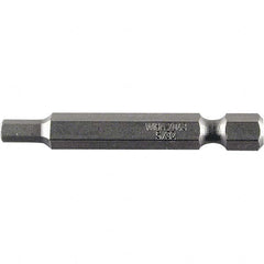 Wiha - 0.14" Power Bit - 1/4" Drive, 2" OAL - Americas Industrial Supply