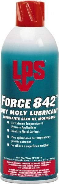 LPS - 11 oz Aerosol Dry Film with Moly Lubricant - Dark Gray, 0°F to 842°F - Americas Industrial Supply