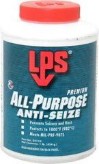 LPS - 1 Lb Can General Purpose Anti-Seize Lubricant - Molybdenum Disulfide, -65 to 1,800°F, Blue/Gray, Water Resistant - Americas Industrial Supply