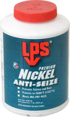 LPS - 1 Lb Can Extreme Temperature Anti-Seize Lubricant - Nickel, -65 to 2,600°F, Silver Gray, Water Resistant - Americas Industrial Supply