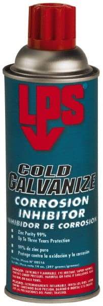 LPS - 14 oz Zinc Cold Galvanizing Compound - Comes in Aerosol - Americas Industrial Supply