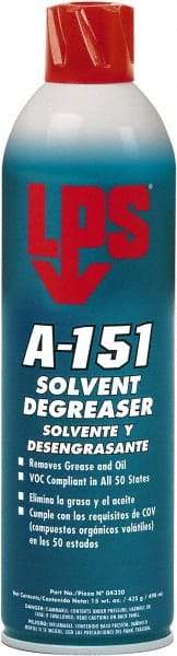 LPS - 20 oz Aerosol Cleaner/Degreaser - Aerosol, Unscented - Americas Industrial Supply