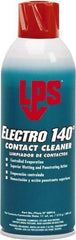 LPS - 11 Ounce Bottle Contact Cleaner - 144°F Flash Point, 15.14 kV Dielectric Strength, Flammable, Plastic Safe - Americas Industrial Supply