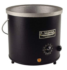 WAAGE - 1 Gal, 5-1/2" Deep, 150 to 450°F, Dip Coat Pot - 8" ID, 230 Volts, 1000 Watts - Americas Industrial Supply