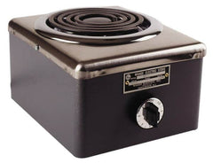 WAAGE - 10" Long x 8 Wide x 7" High, 230 Volt Hot Plate - 1 Burner, 1500 Watt, 7 Amps - Americas Industrial Supply