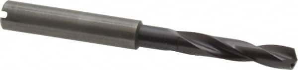 Guhring - 6.1mm 140° Spiral Flute Solid Carbide Screw Machine Drill Bit - Americas Industrial Supply