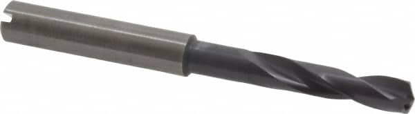 Guhring - 6.3mm 140° Spiral Flute Solid Carbide Screw Machine Drill Bit - Americas Industrial Supply