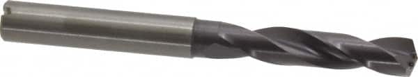 Guhring - 6.4mm 140° Spiral Flute Solid Carbide Screw Machine Drill Bit - Americas Industrial Supply