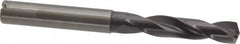 Guhring - 6.4mm 140° Spiral Flute Solid Carbide Screw Machine Drill Bit - Americas Industrial Supply