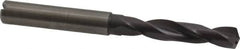 Guhring - 9/32" 140° Spiral Flute Solid Carbide Screw Machine Drill Bit - FIREX Finish, Right Hand Cut, 41mm Flute Length, 79mm OAL, SU Point, Straight Shank, Through Coolant - Americas Industrial Supply