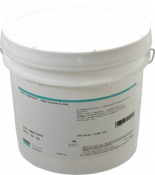 Dow Corning - 8 Lb Can Silicone General Purpose Grease - Translucent White/Gray, NLGIG 2, - Americas Industrial Supply