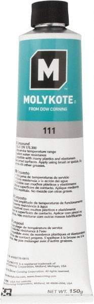 Dow Corning - 5.3 oz Tube Silicone/Moly Lubricant - White/Light Gray, -40°F to 392°F, Food Grade - Americas Industrial Supply