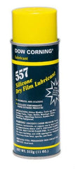 Dow Corning - 16 oz Aerosol Dry Film Moly/Silicone Lubricant - Clear, -40°F to 110°F - Americas Industrial Supply