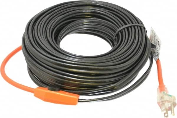 EasyHeat - 80' Long, Preassembled, Fixed Length, Fixed Wattage, Protection Heat Cable - 120 Input Volts, 560 Watts - Americas Industrial Supply