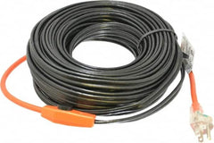 EasyHeat - 80' Long, Preassembled, Fixed Length, Fixed Wattage, Protection Heat Cable - 120 Input Volts, 560 Watts - Americas Industrial Supply