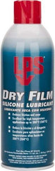 LPS - 16 oz Aerosol Dry Film/Silicone Lubricant - Clear, 500°F Max - Americas Industrial Supply