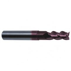 5/8" Dia. - 3-1/2" OAL - 45° Helix Firex Carbide End Mill - 3 FL - Americas Industrial Supply