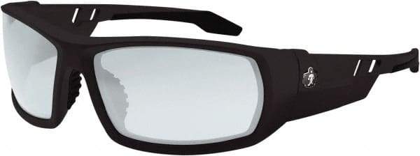 Ergodyne - Indoor/Outdoor Lenses, Framed Safety Glasses - Uncoated Lenses, Size Universal, Wrap Around - Americas Industrial Supply