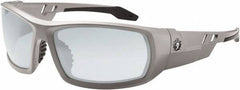 Ergodyne - Indoor/Outdoor Lenses, Framed Safety Glasses - Uncoated Lenses, Size Universal, Wrap Around - Americas Industrial Supply