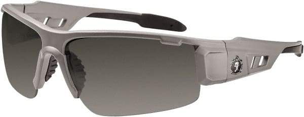 Ergodyne - Smoke Lenses, Framed Polarized Glasses - Uncoated Lenses, Size Universal, Wrap Around - Americas Industrial Supply