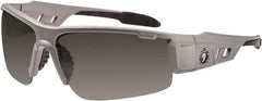 Ergodyne - Smoke Lenses, Framed Polarized Glasses - Uncoated Lenses, Size Universal, Wrap Around - Americas Industrial Supply